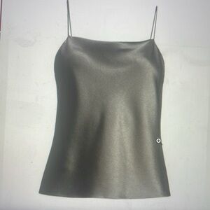 Alive and Olivia NWT Gray Harmon Drapey Slip Tank Size Medium